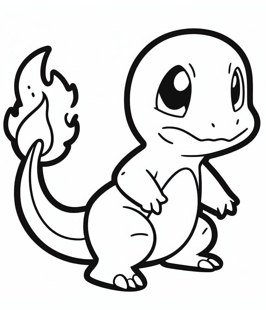 Charmander yang sangat lucu