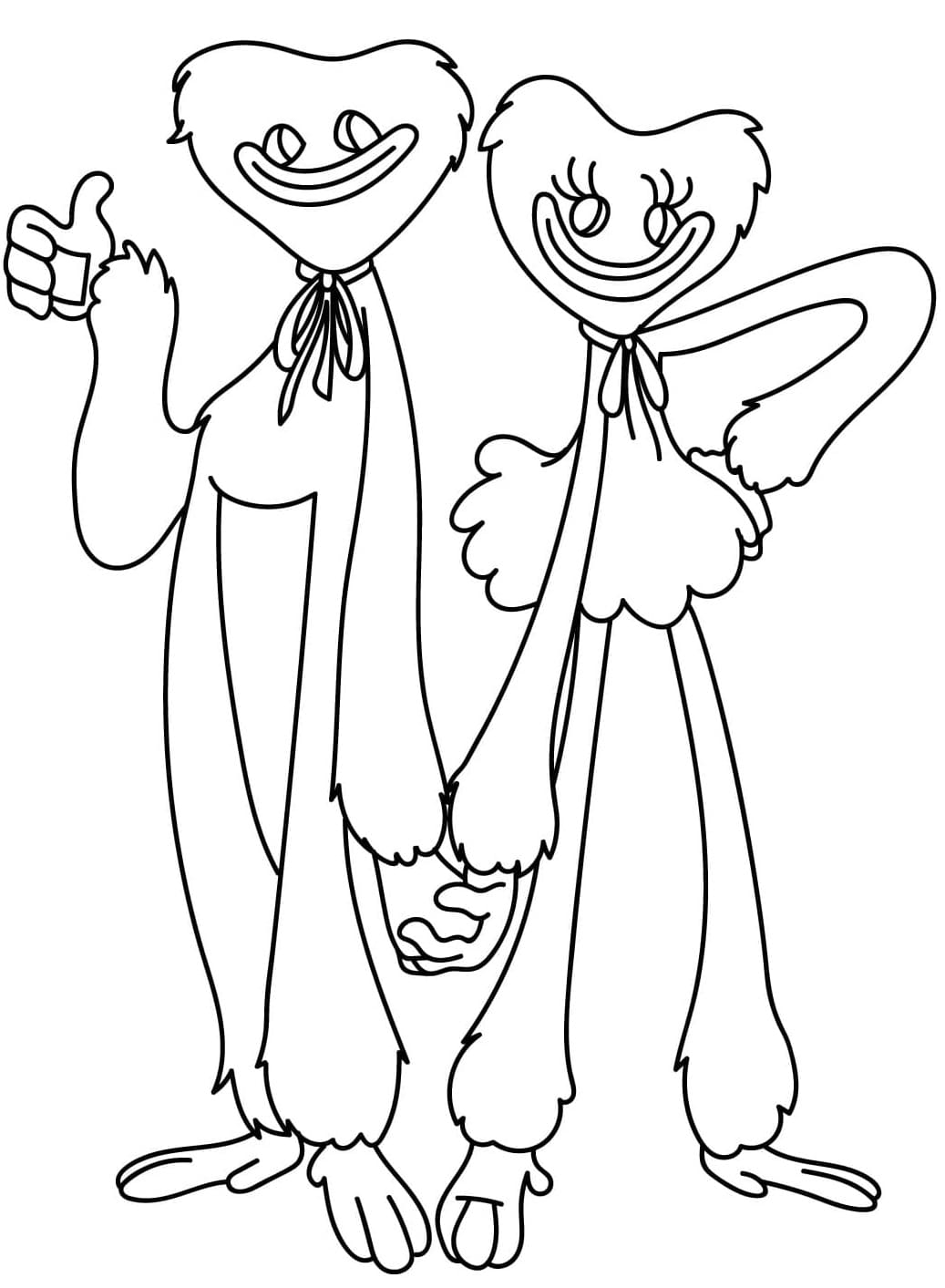 Gratis Huggy Wuggy dan Kissy Missy