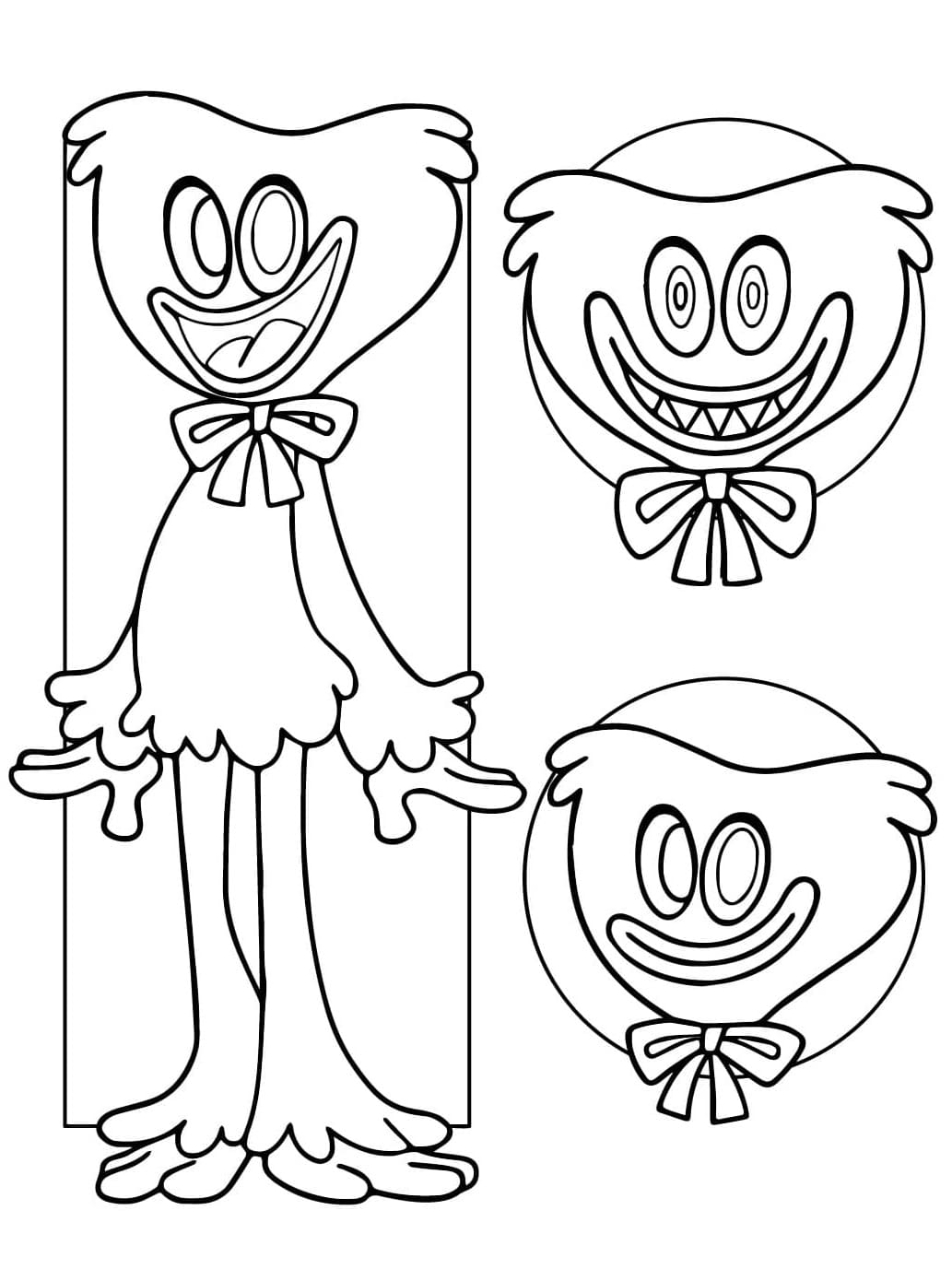 Huggy Wuggy untuk Dicetak