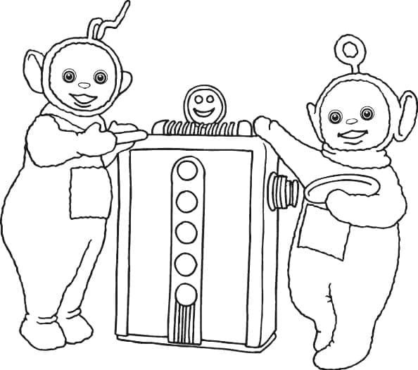 Laa-Laa dan Po dari Teletubbies