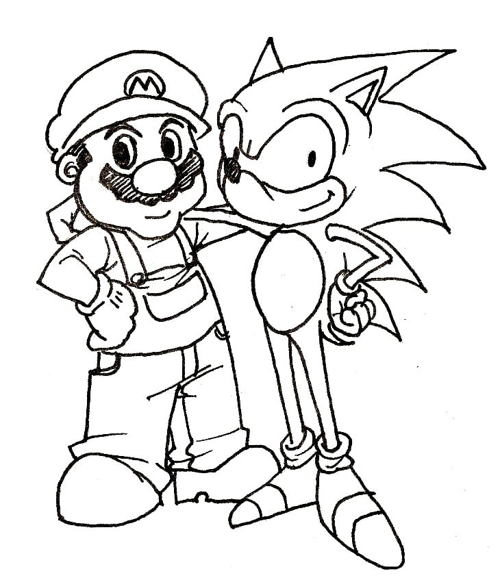Mario dan Sonic bebas