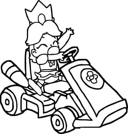 Mario Kart Bayi Peach