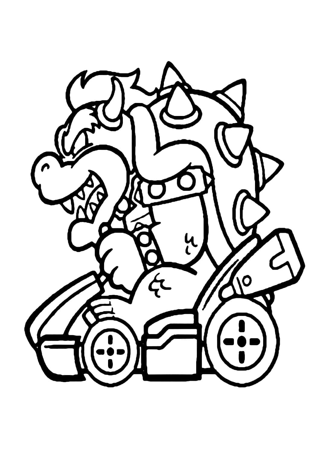 Mario Kart Bowser