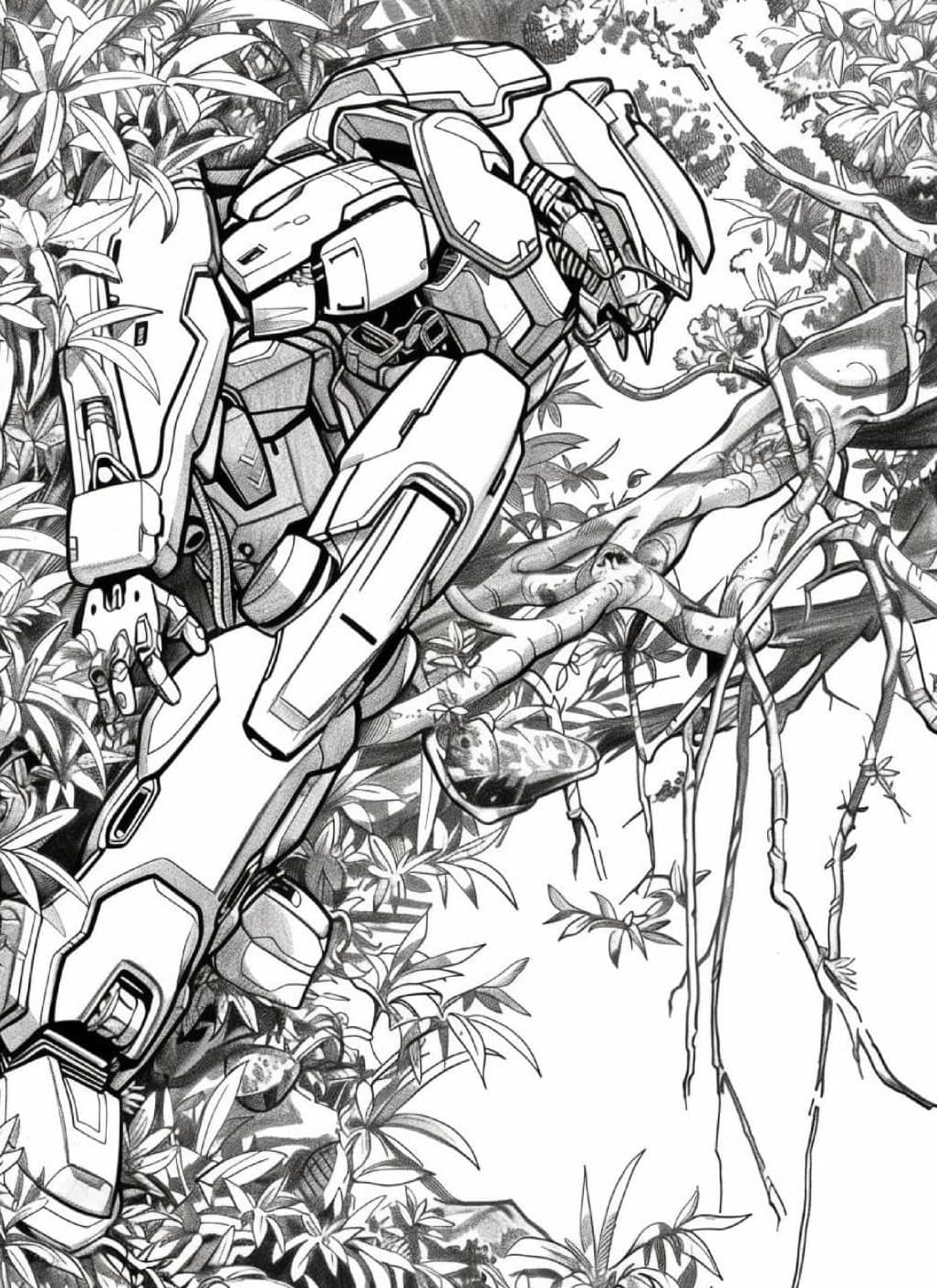 Mecha Perang Melawan