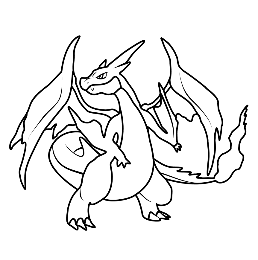 Mega Charizard Dapat dicetak