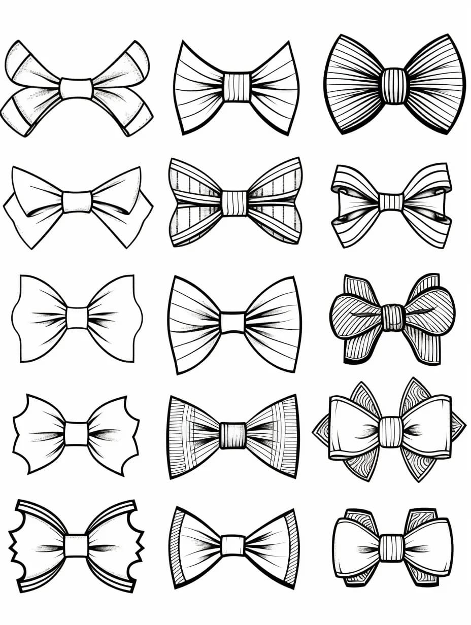 Menggemaskan Pita Rambut