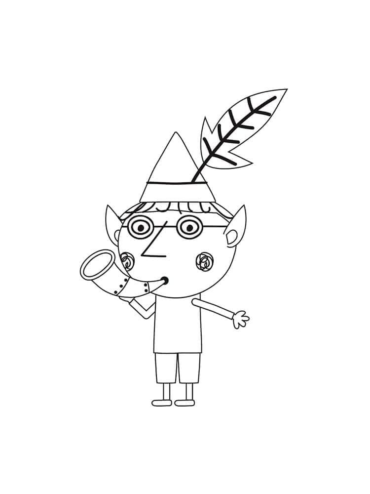 Peri Memainkan Terompet