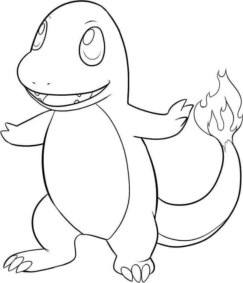 Senyum Pokemon Charmander