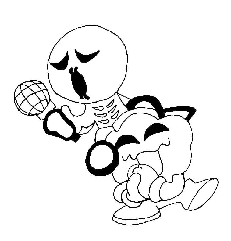 Skid dan Pump Friday Night Funkin