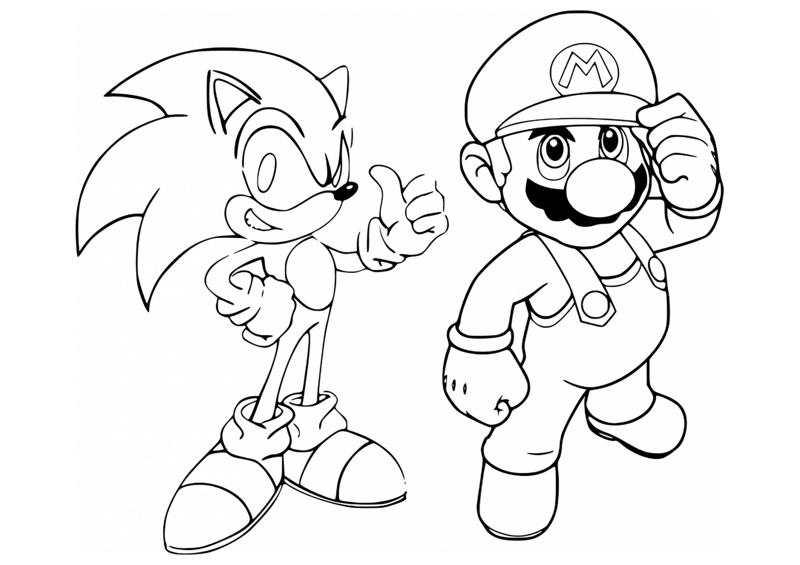 Sonic dan Mario