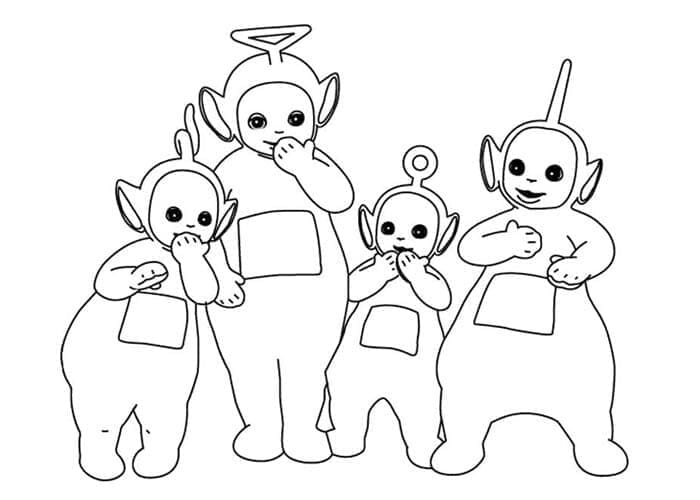 Teletubbies yang Bahagia