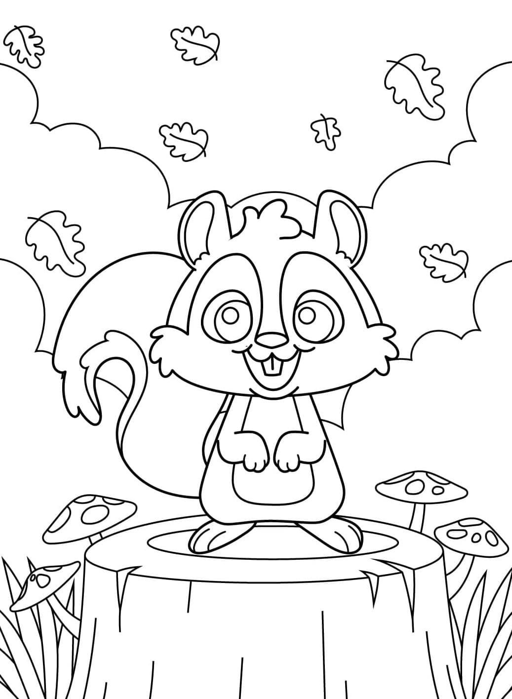 Tupai yang Menggemaskan