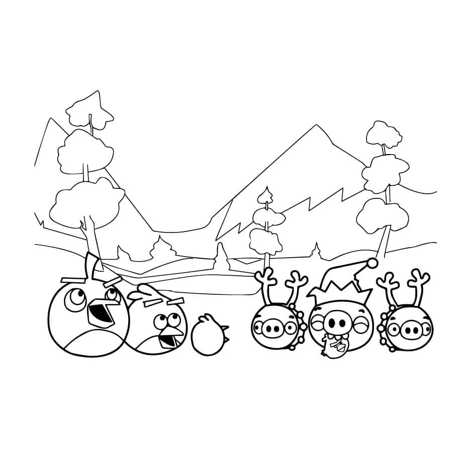 Angry Birds dengan Babi