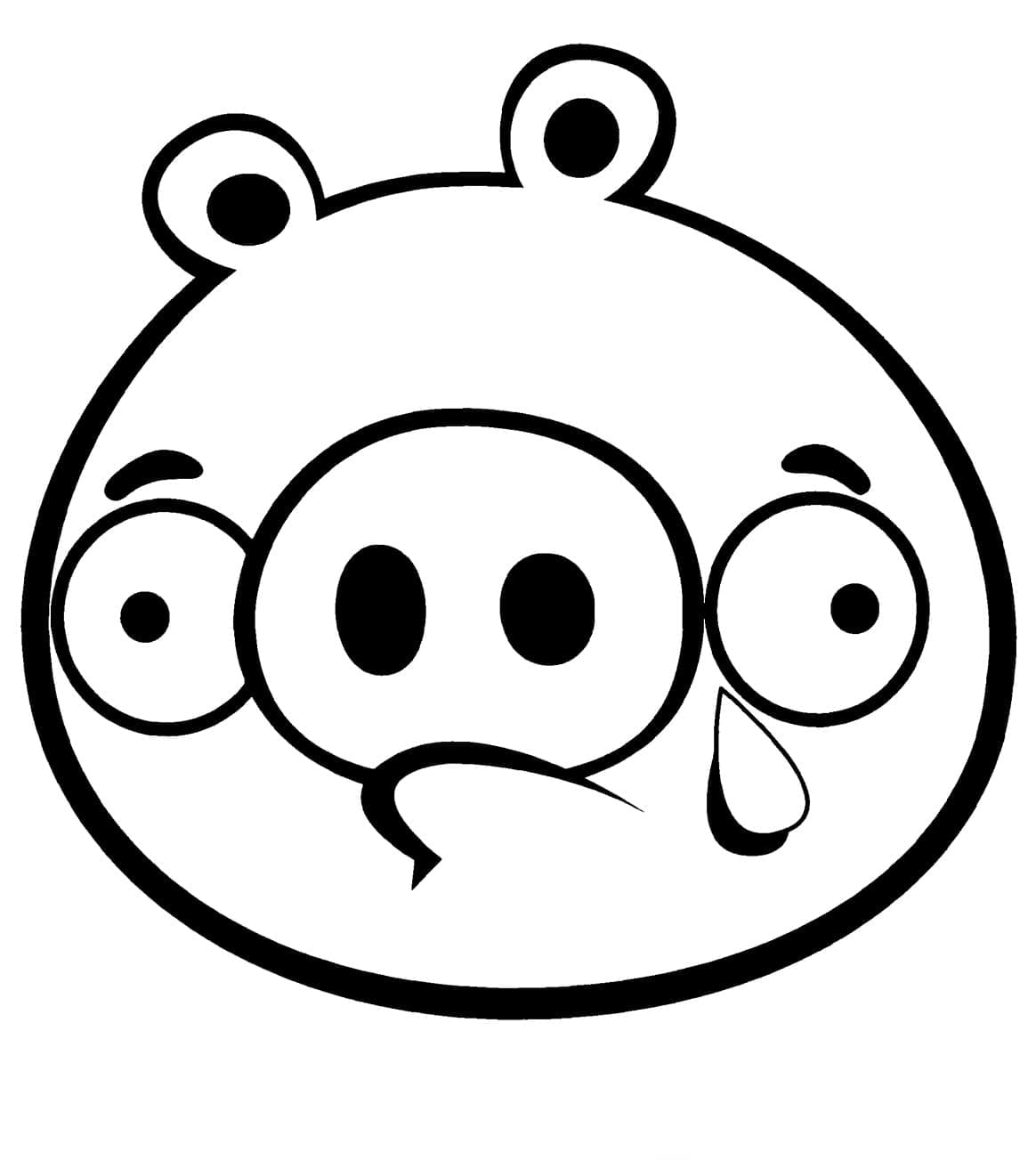 Angry Birds Menangis Babi