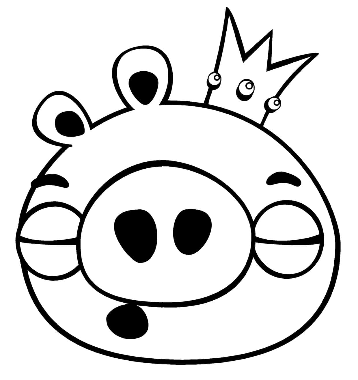 Angry Birds Raja Babi Tidur