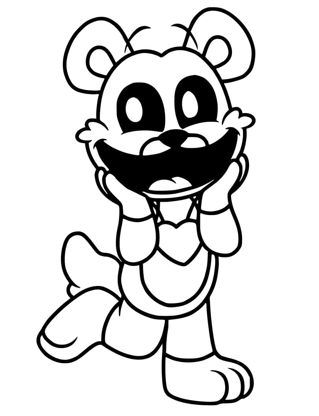 Bobby BearHug tersenyum