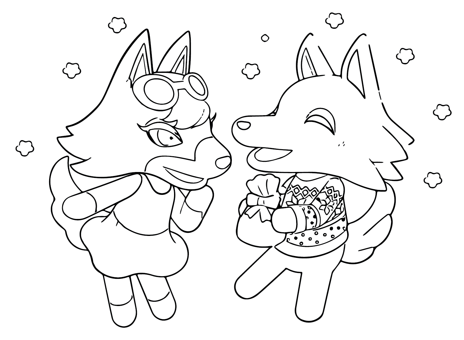 Gambar Animal Crossing permainan