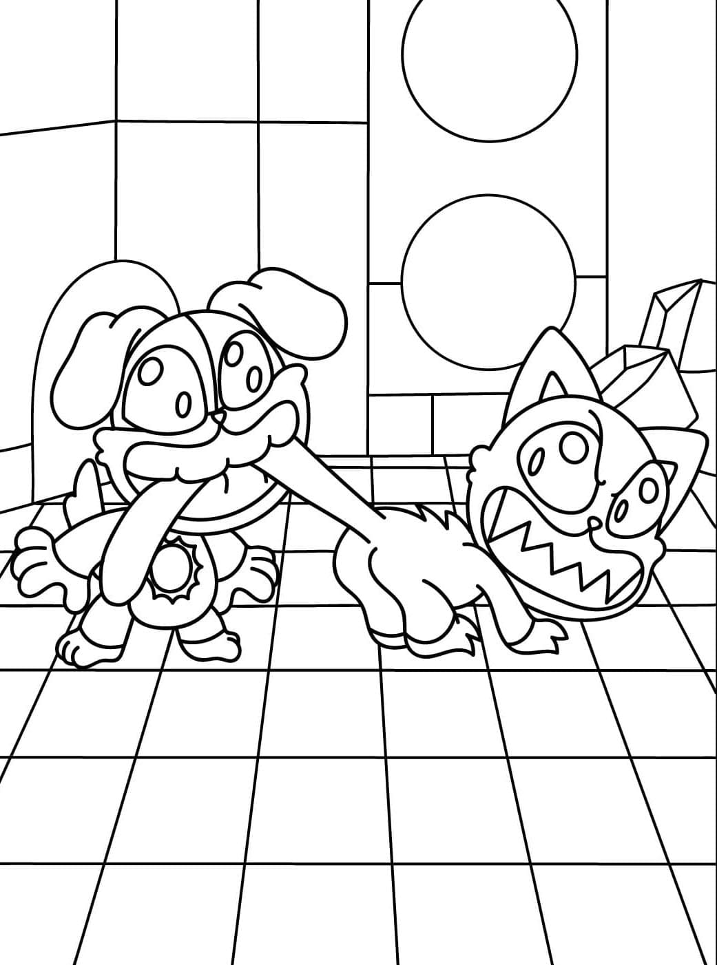 Gambar DogDay dan CatNap