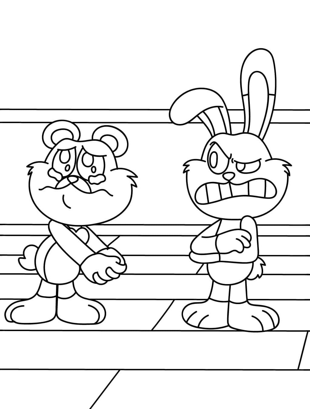 Hoppy Hopscotch dan Bobby BearHug