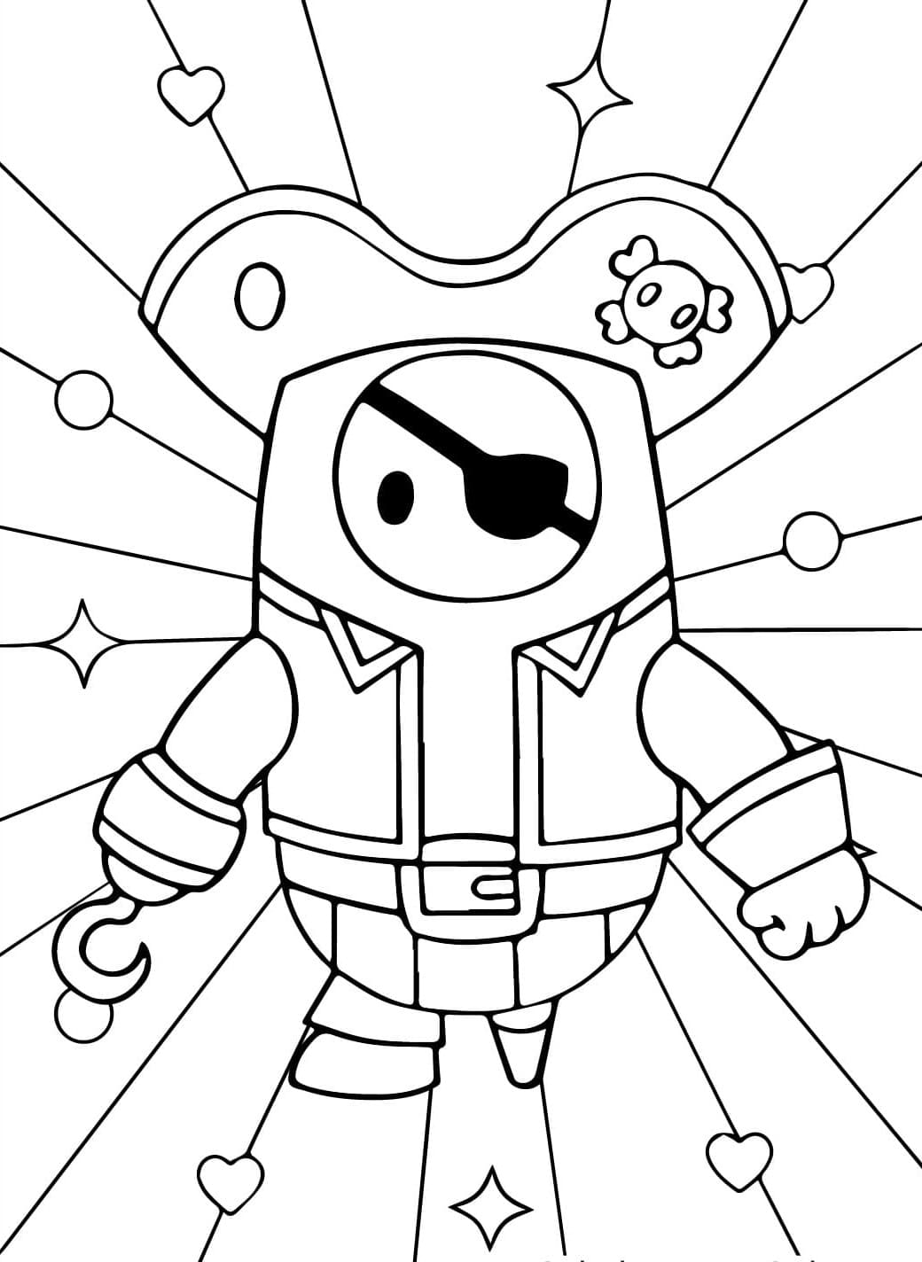 Kulit Bajak Laut Fall Guys