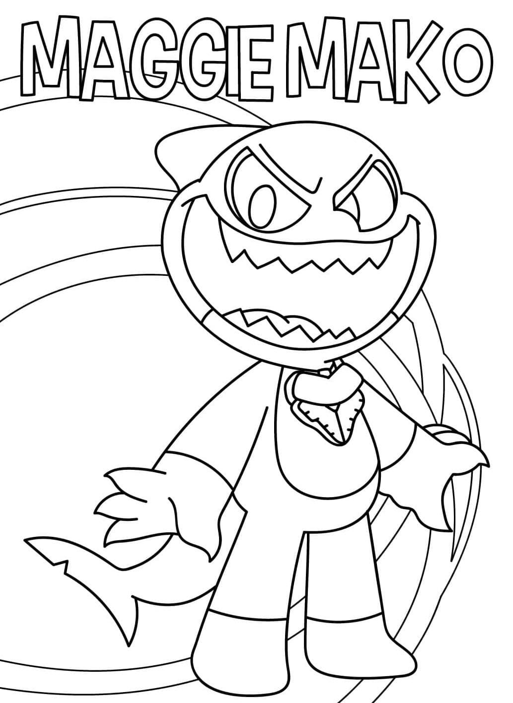 Maggie Mako Dari Nightmare Critters