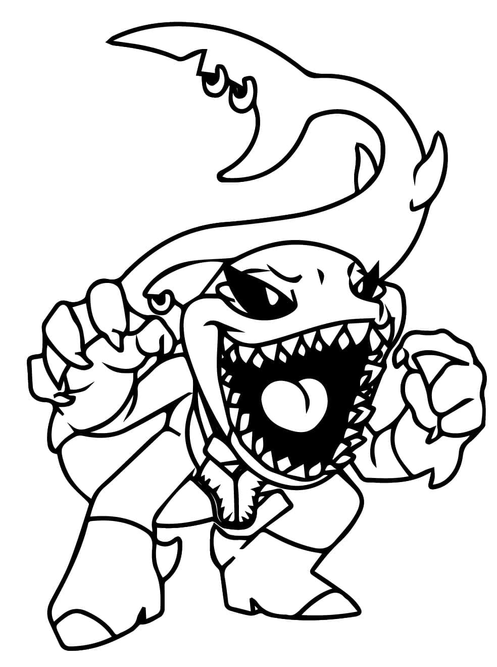 Maggie Mako di Nightmare Critters