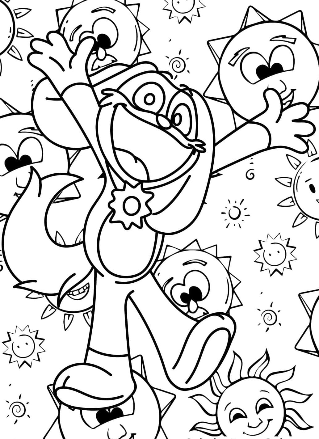 Menggambar gambar DogDay