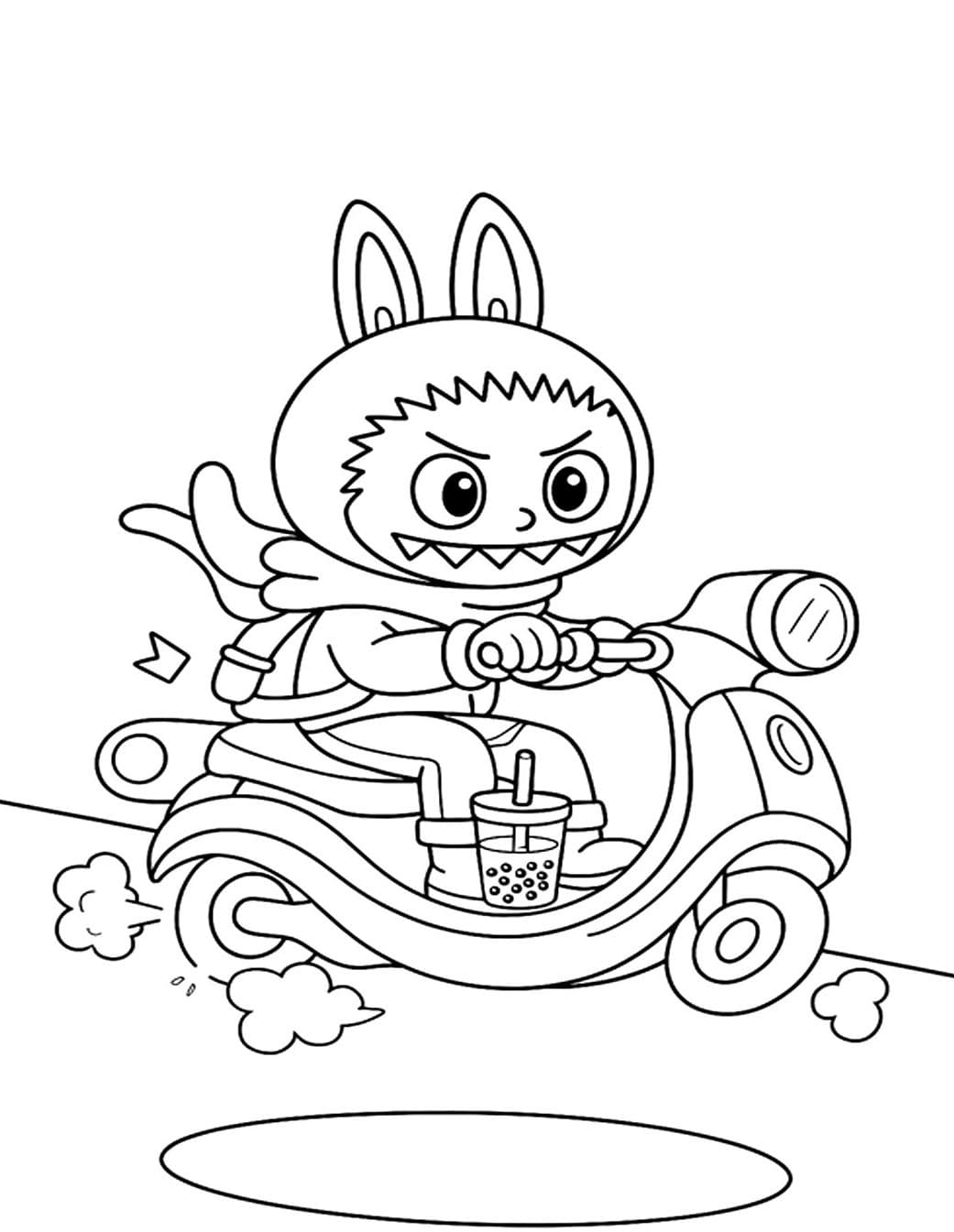 Motor penggerak Labubu