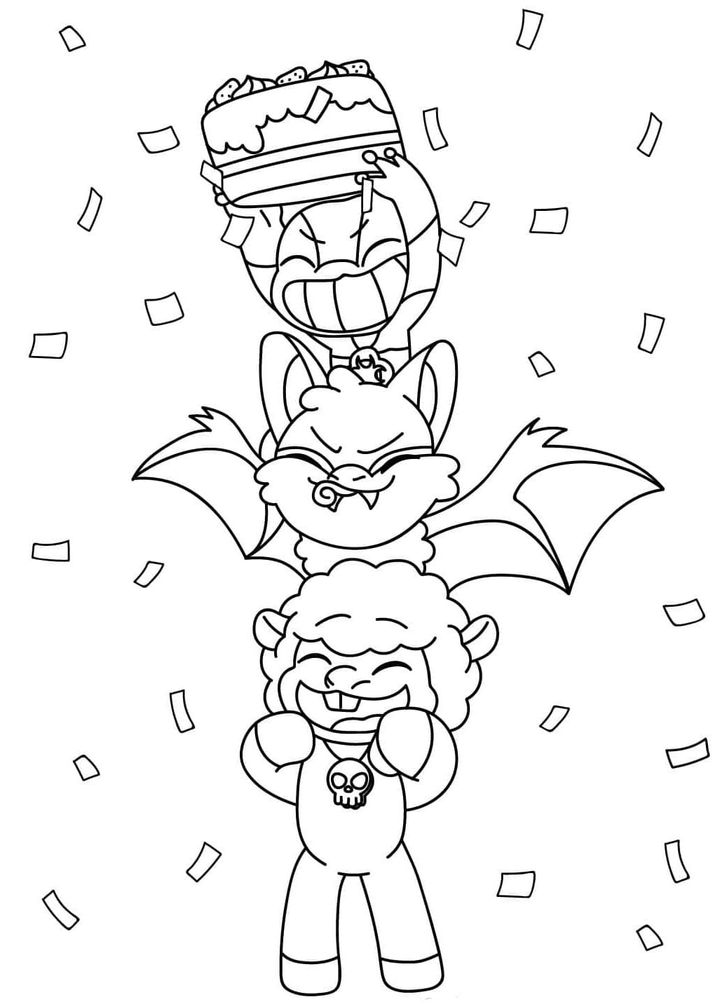 Nightmare Critters Dengan Gaya Lucu