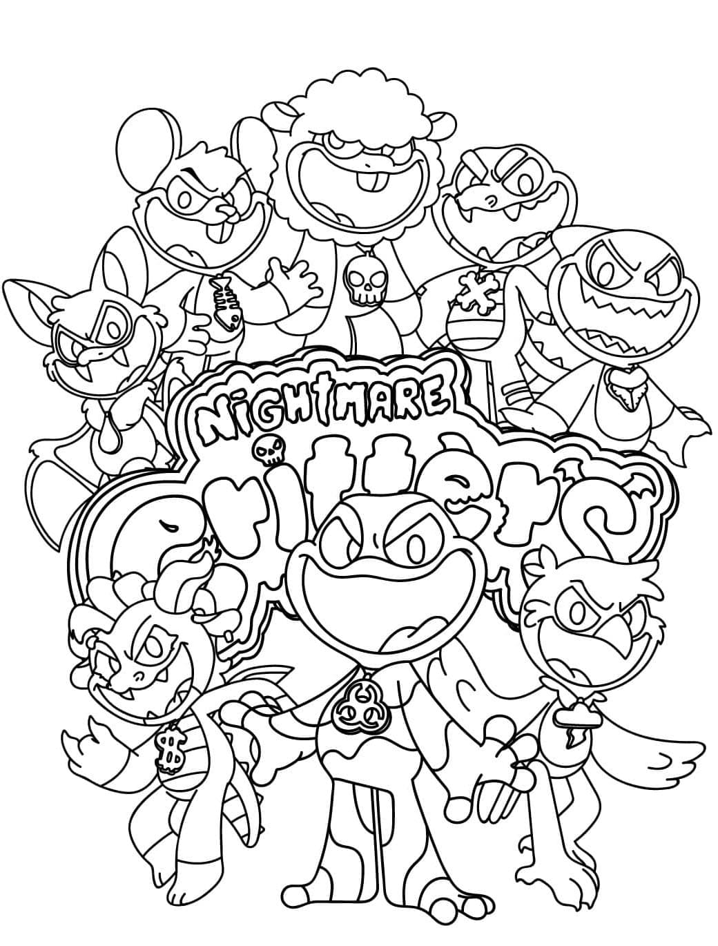 Nightmare Critters di Poppy Playtime 4