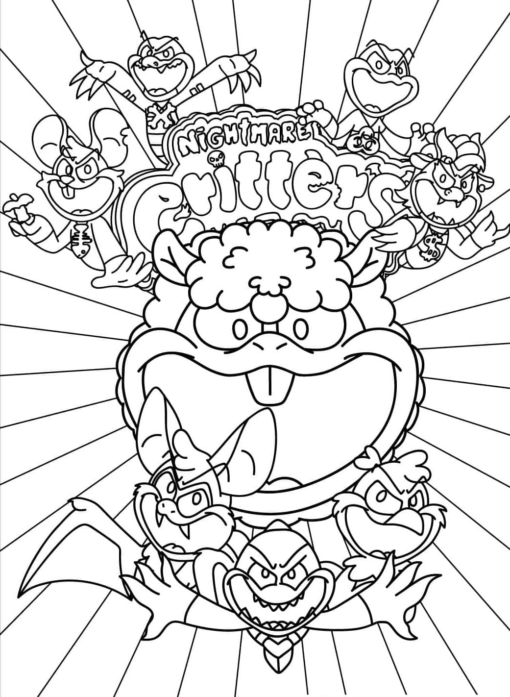 Poppy Playtime 4 Nightmare Critters