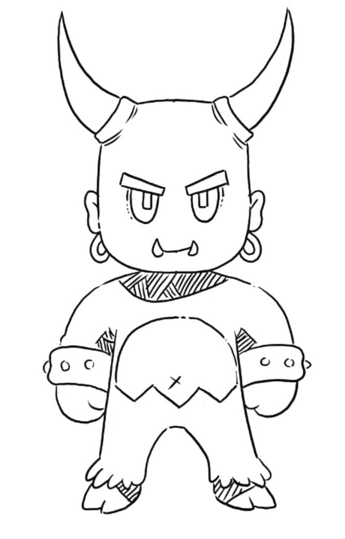 Stumble Guys Red Demon