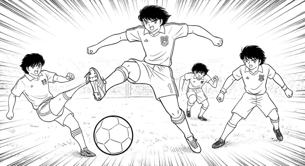 Tendangan skill Tsubasa