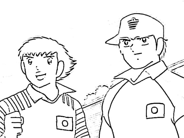 Tsubasa dan rekan setimnya