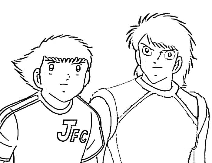 Tsubasa dan teman-temannya