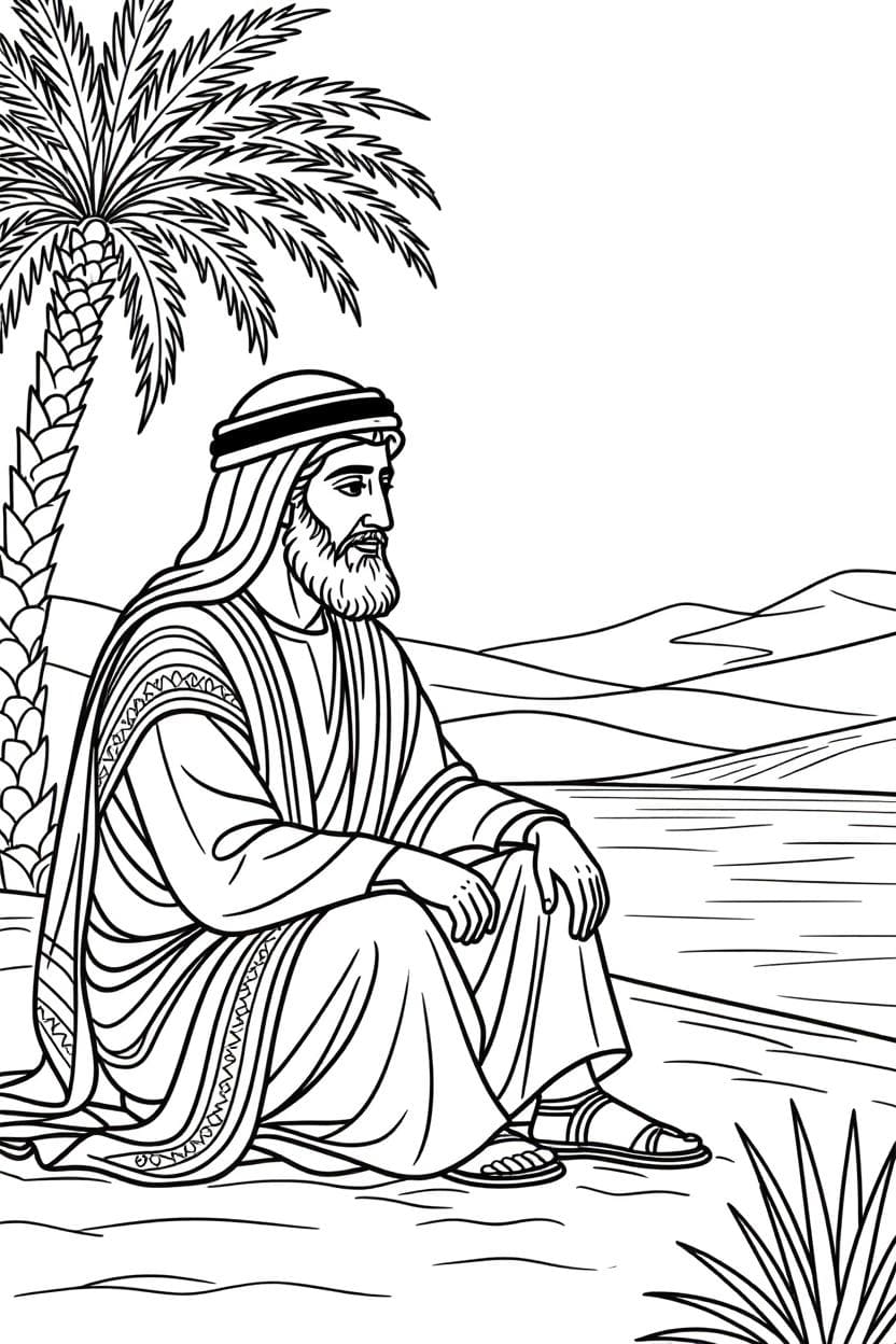 Abraham beristirahat