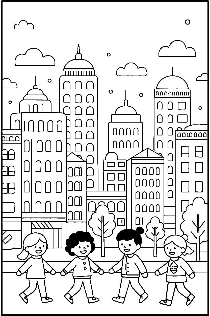 Anak-anak di Perkotaan