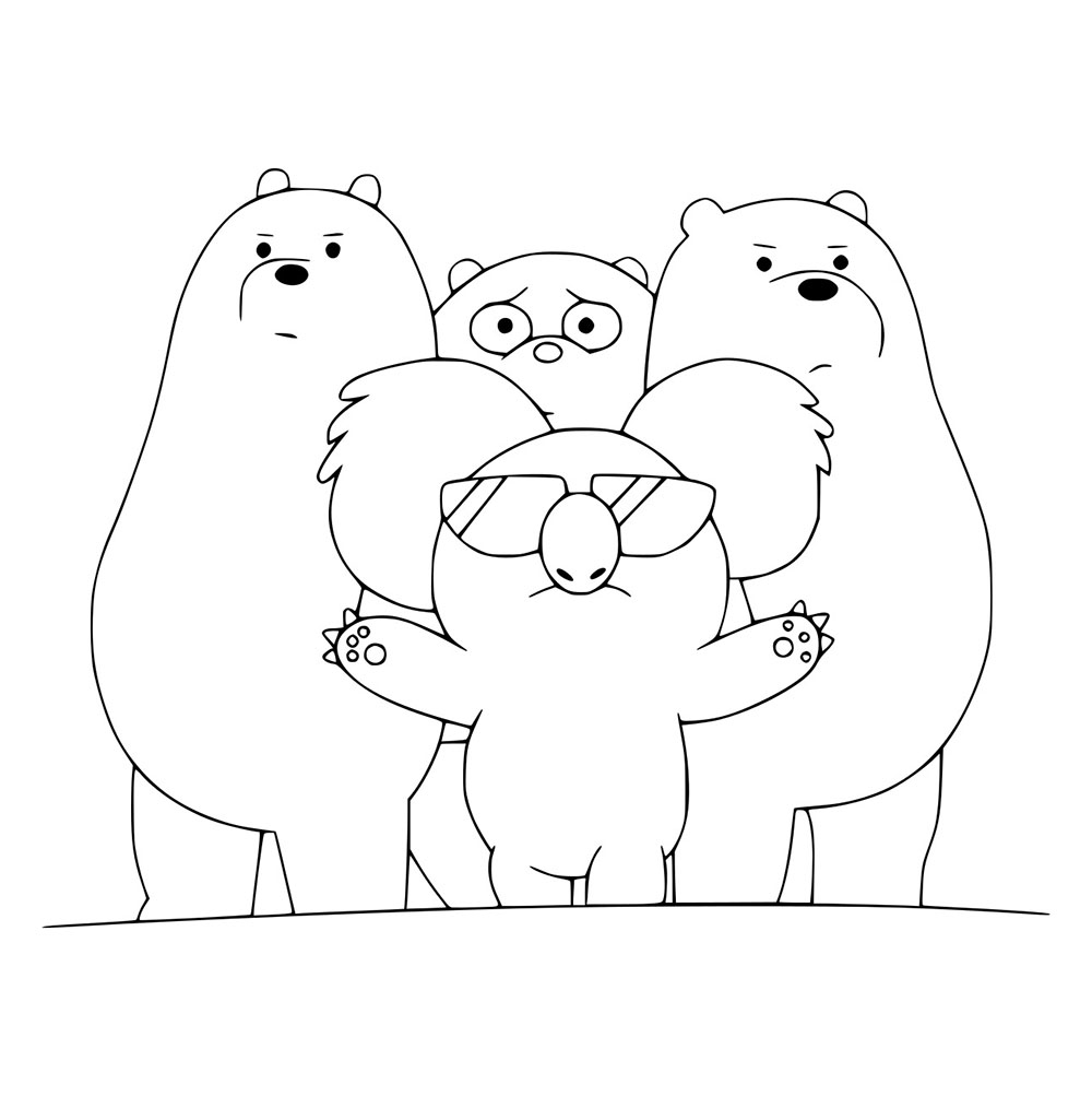 Bare Bears dan Nom Nom