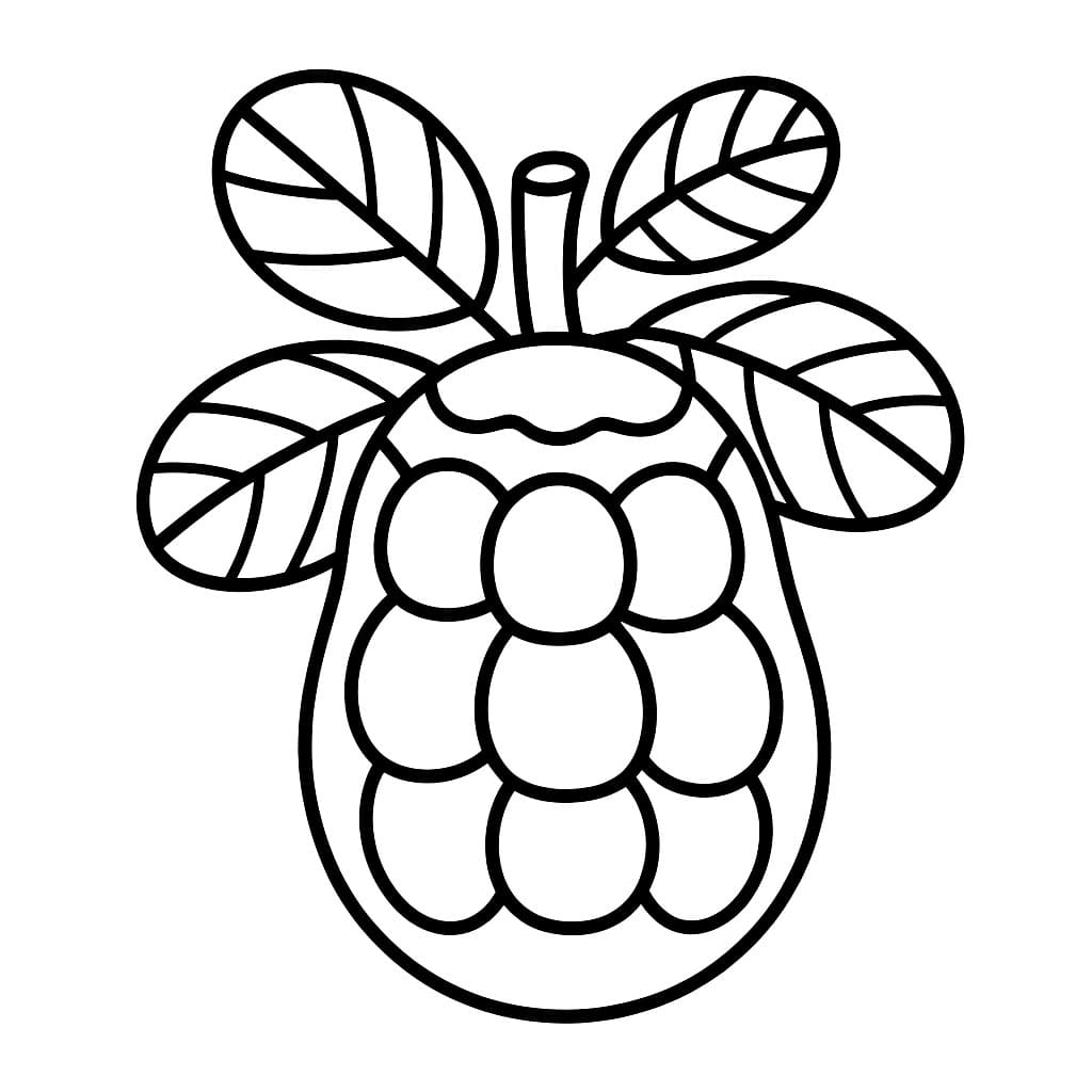 Cetakan gratis nangka