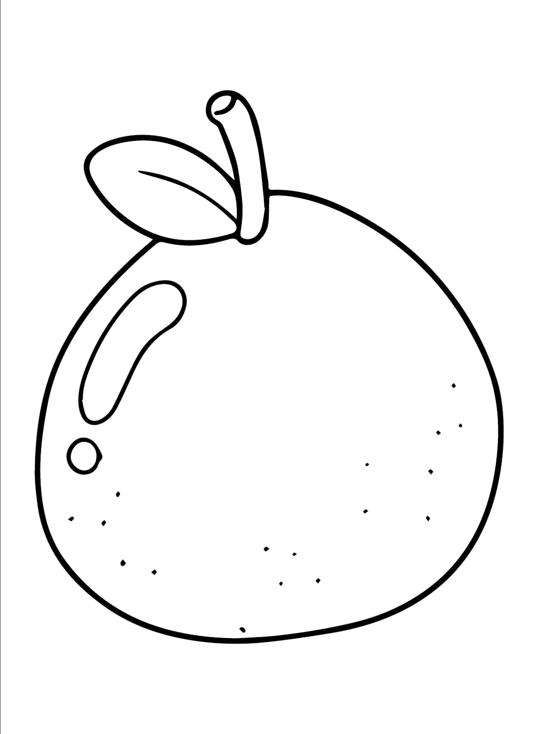 Cetakan jeruk bali gratis