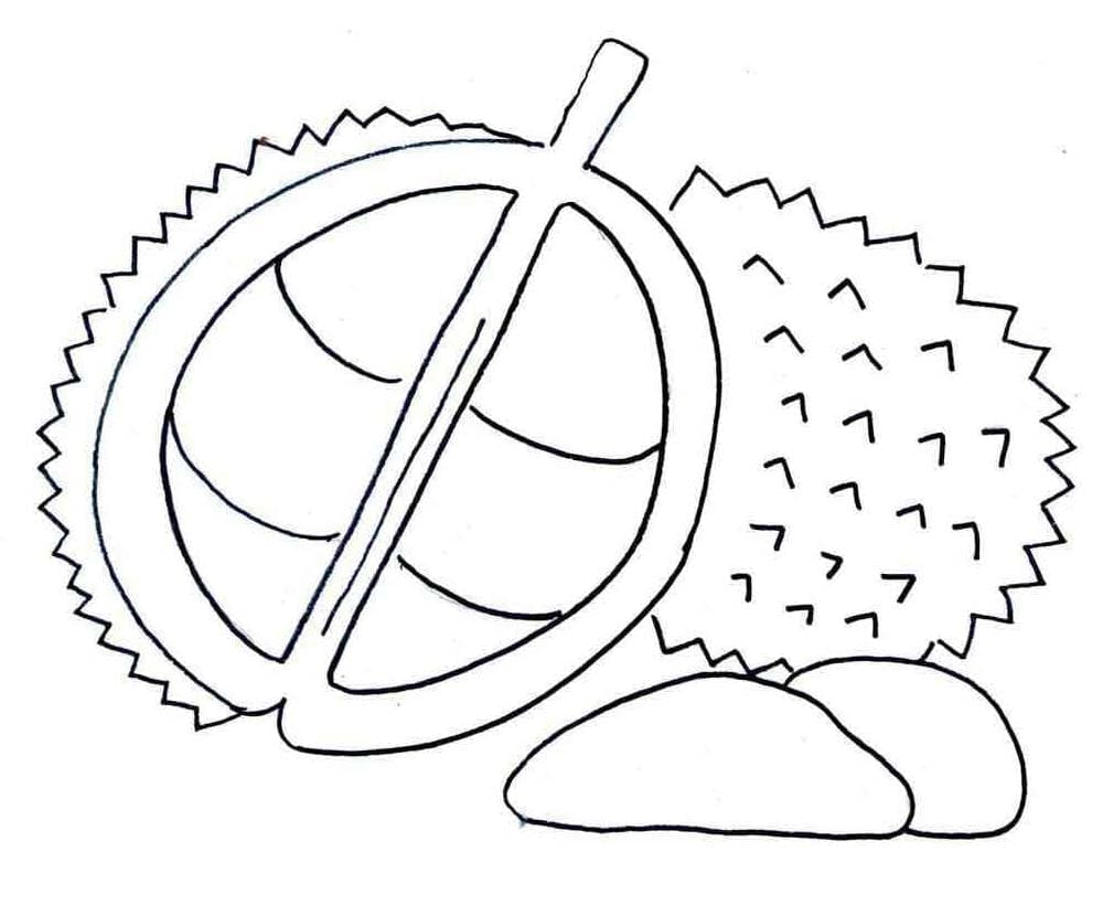 Durian terlihat lezat