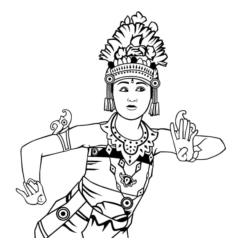 Gambar Tari Bali yang Cantik