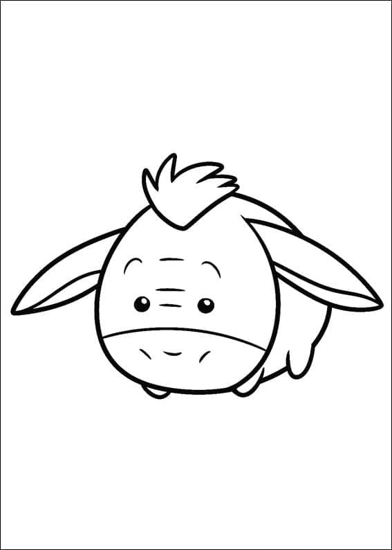 Gambar Tsum Tsum Eeyore