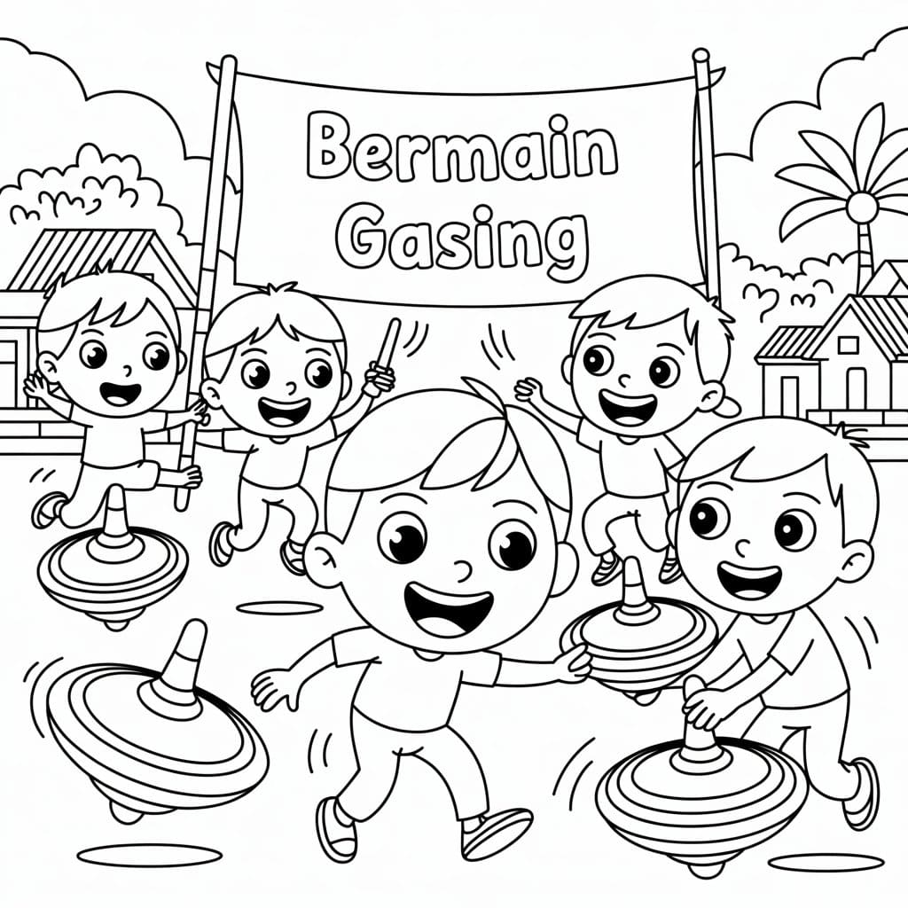 Gasing Permainan tradisional