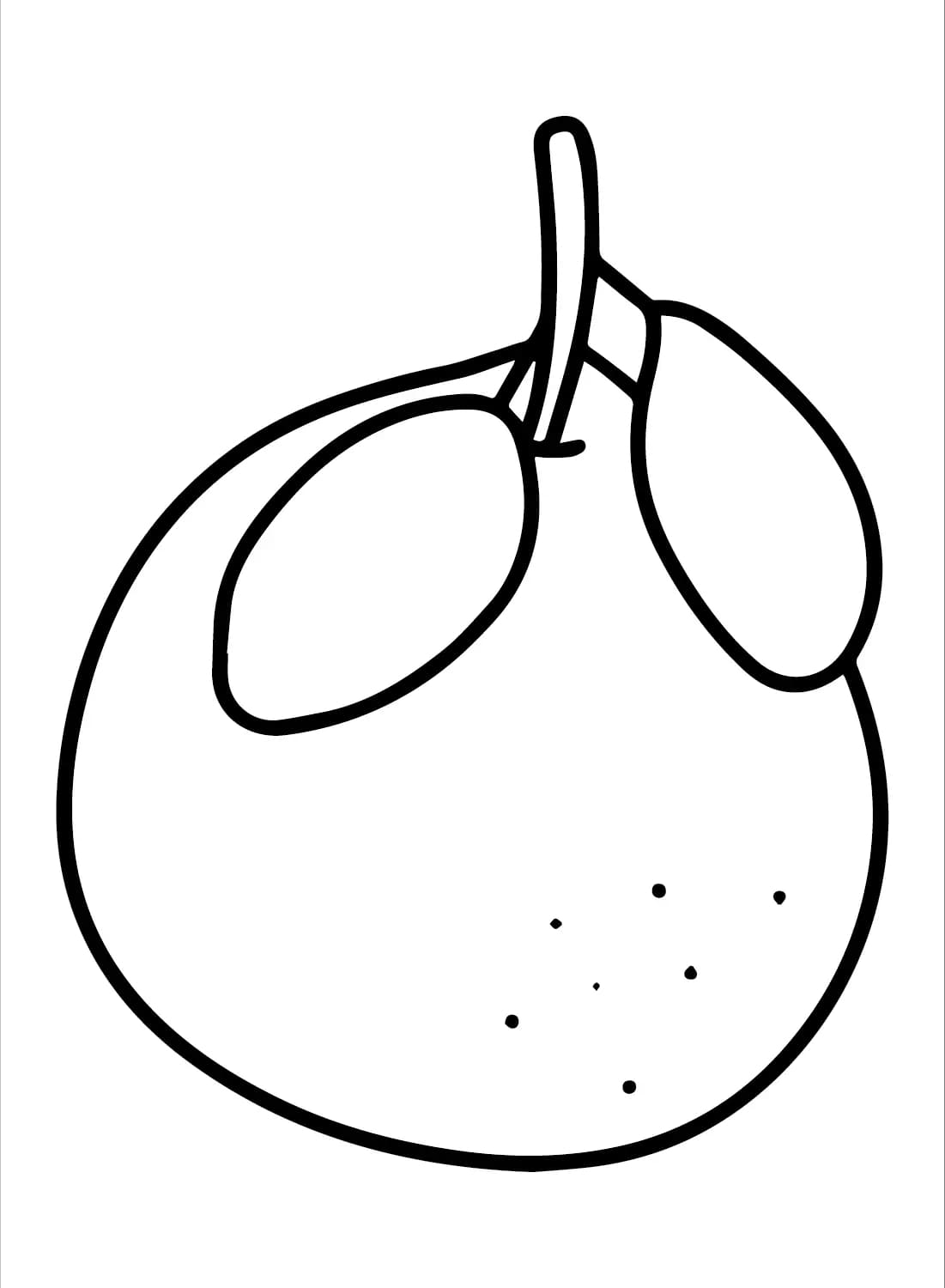 Jeruk bali sangat sederhana