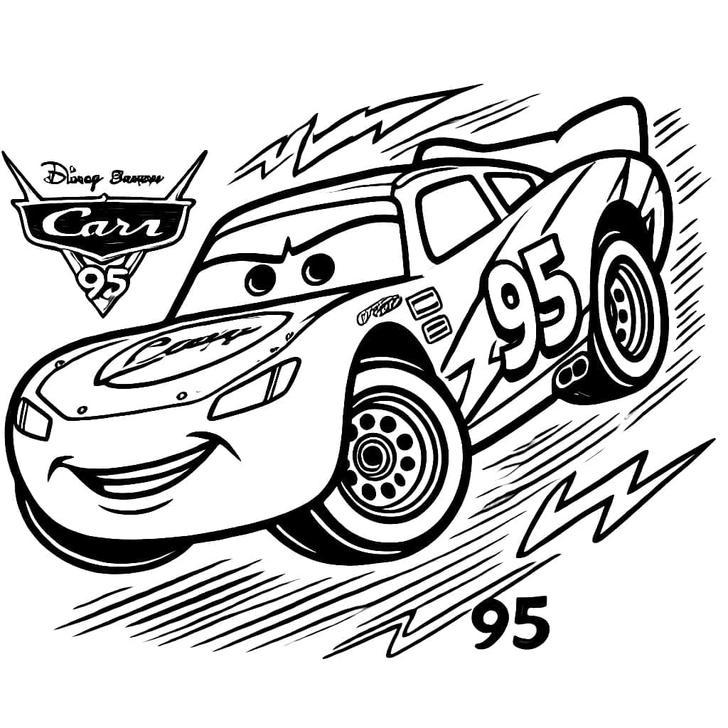 Lightning McQueen dari Cars