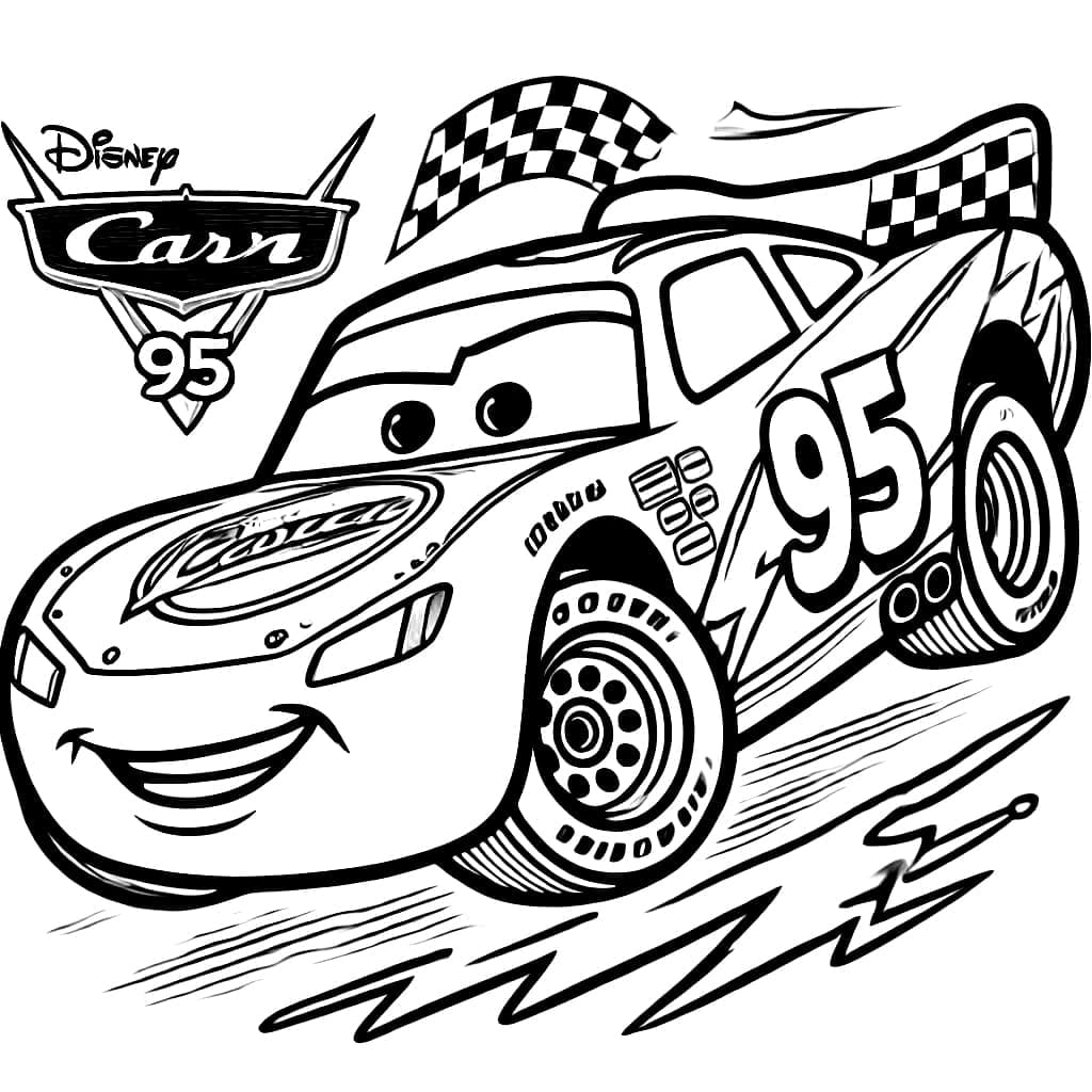 Lightning McQueen Gambar