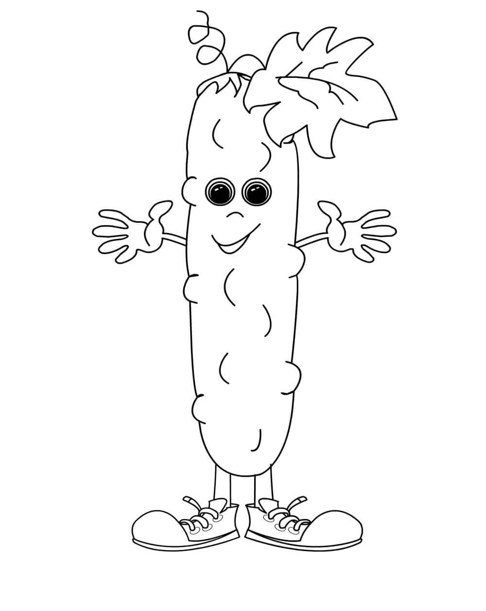 Mentimun Lucu Tersenyum