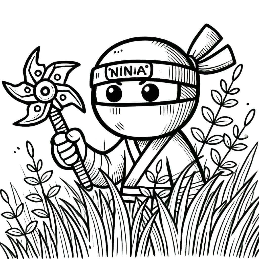 Ninja yang sangat lucu