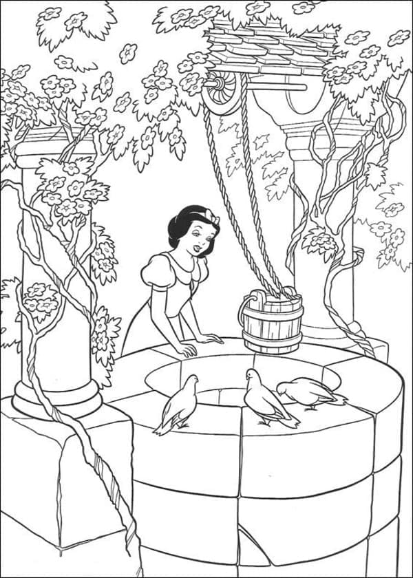 Putri Salju di Sumur